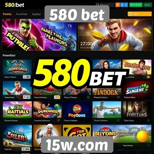 Análise da variedade de jogos disponíveis no 580 bet
